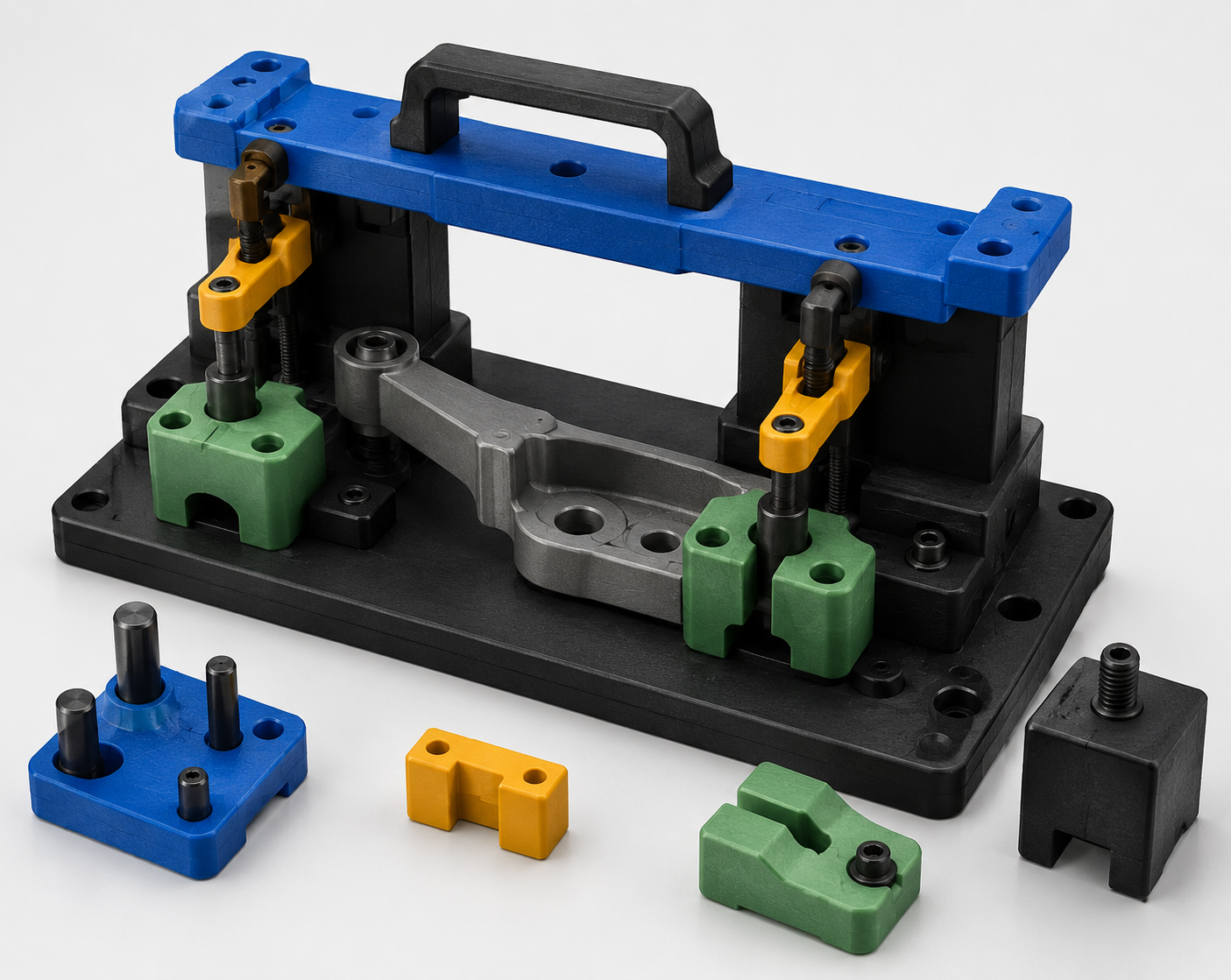 3D printed assembly fixture for repeatable alignment