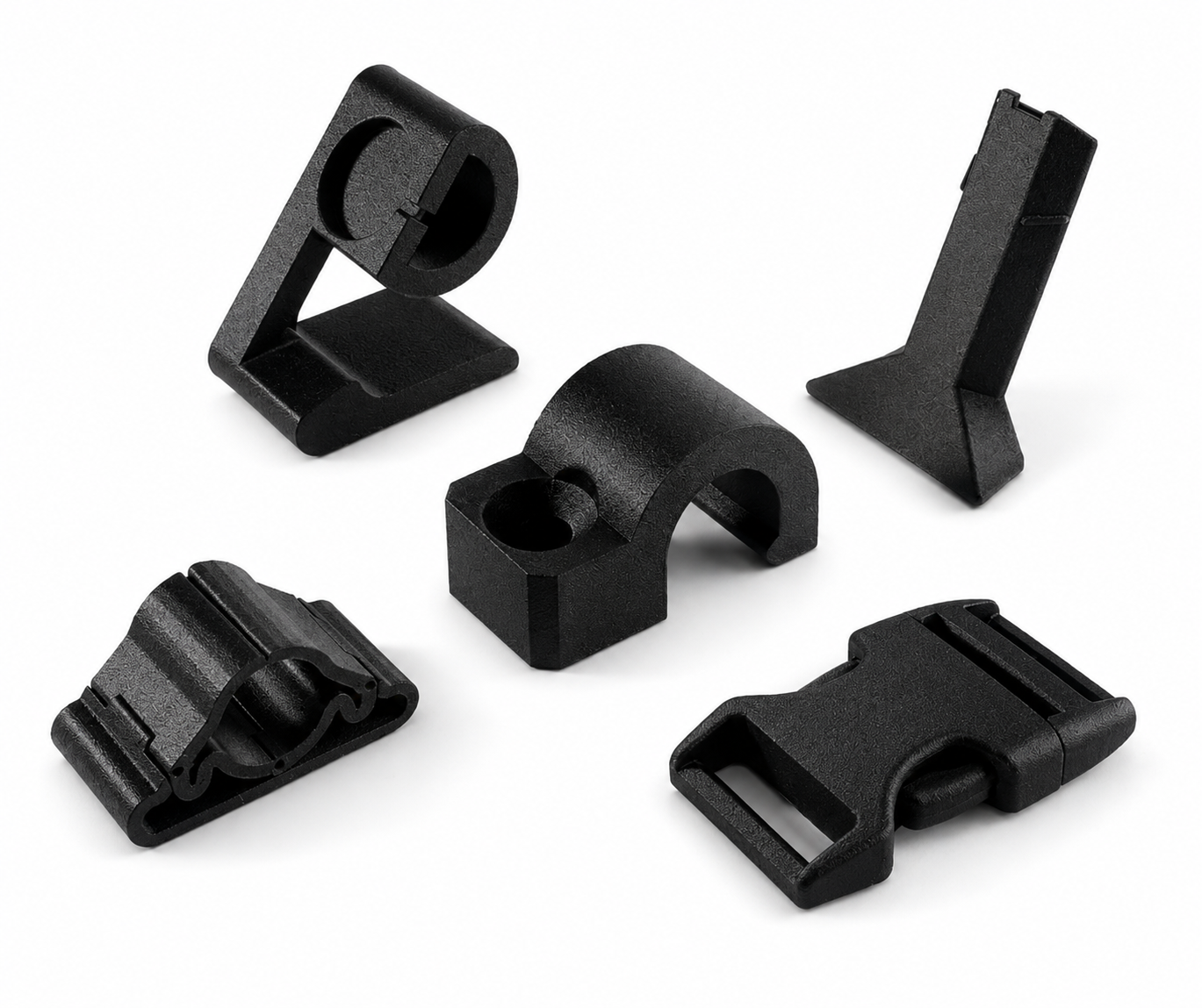 PLA 3D printed parts for form, fit, and fixtures