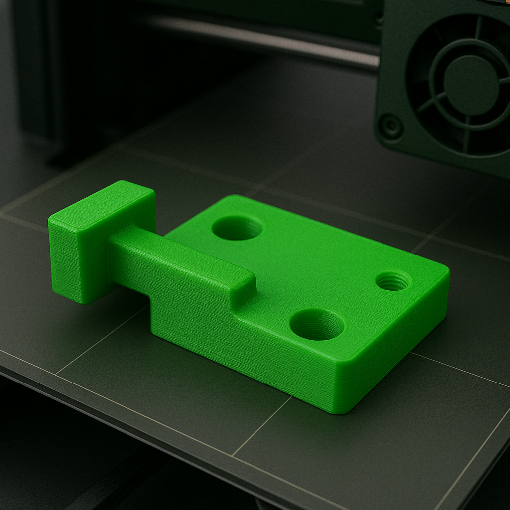 Current print example: PETG CF fixture